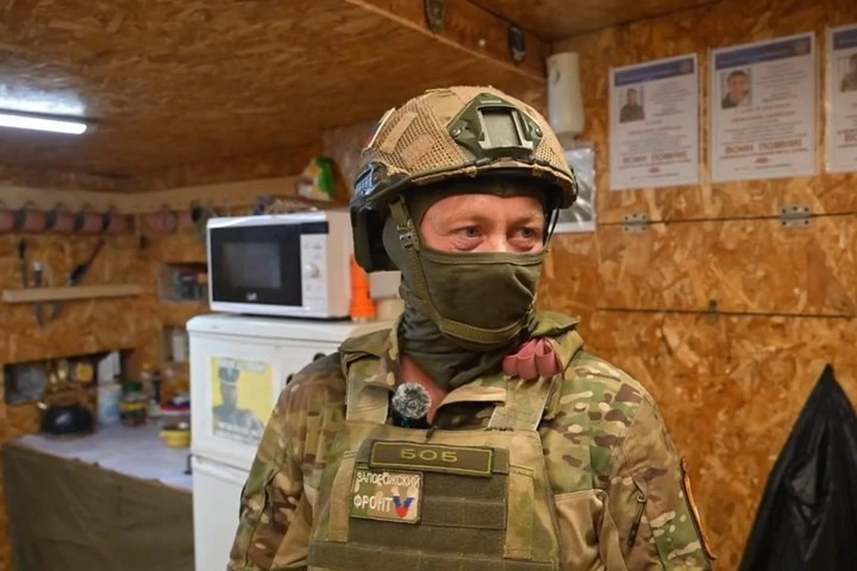 "Боб" не просто боец-десантник, он еще и отличный повар. Фото: Народный фронт Запорожской области