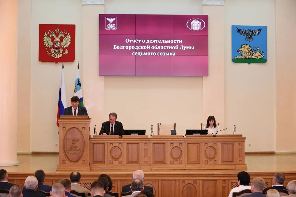 Фото – архив пресс-службы Белгородской облдумы.