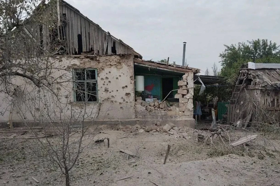 Последствия обстрелов ВСУ Фото: ТГ-канал Владимира Сальдо