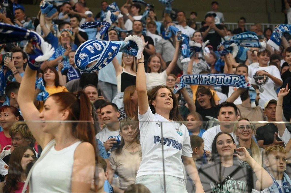 У "Ротора" лучшая поддержка.