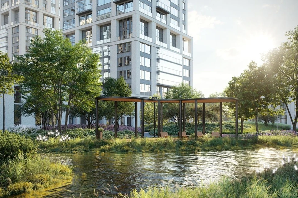Новые места отдыха появятся около жилых комплексов Москвы. Фото: Градостроительный комплекс Москвы/stroi.mos.ru