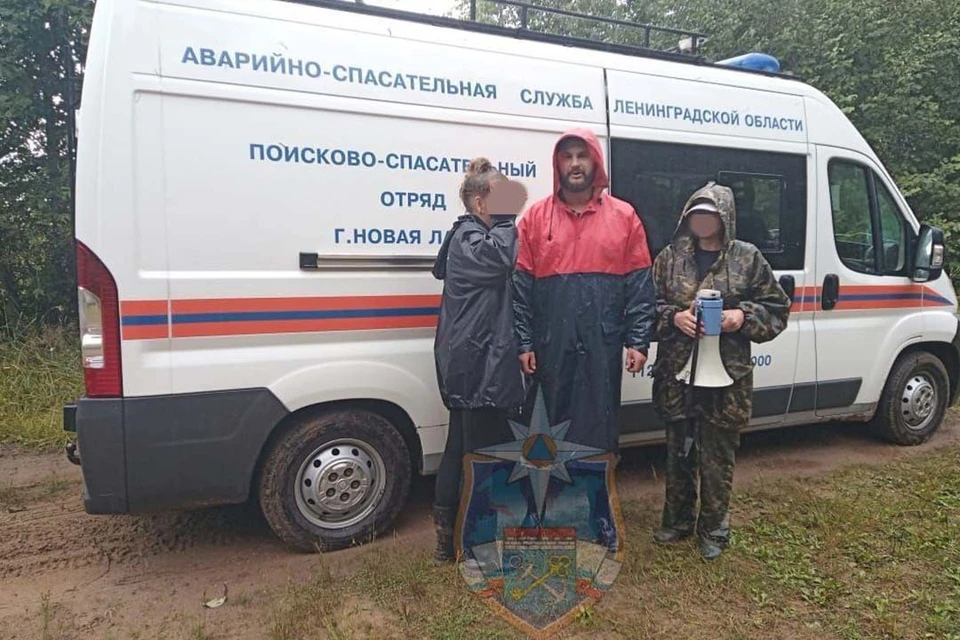 Помощь медиков никому не потребовалась. Фото: Аварийно-спасательная служба Ленобласти