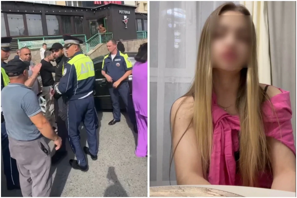 Девушка призналась, что теперь боится выходить на улицу. Кадр из видео героя публикации.