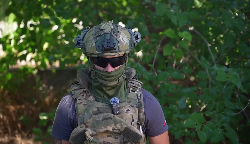 Боец "Техас" по примеру своего прадеда встал на защиту Родины