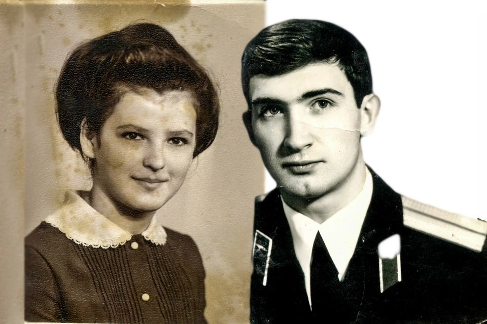 Татьяна и Виктор познакомились в поезде. Фото: из семейного архива.