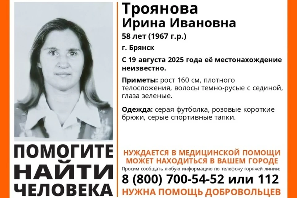 Фото: поисковый отряд "Лиза Алерт", ВКонтакте.