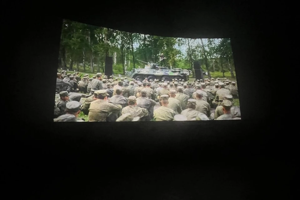 В ДНР прошли предпремьерные показы фильма про спецоперацию. Фото: Минкультуры ДНР