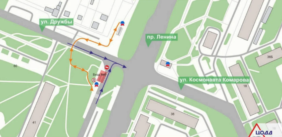 Проезд ограничат у нижегородской станции метро «Заречная» с 26 августа. Фото: пресс-служба администрации Ленинского района.