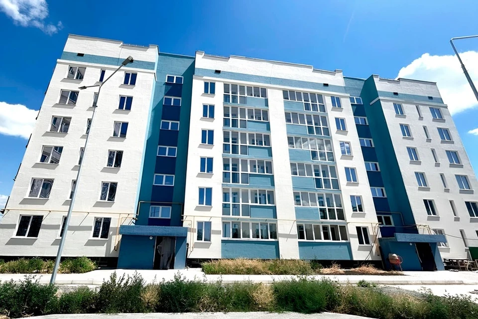 В Мариуполе завершают строительство одного из двух корпусов нового ЖК. Фото: Единый заказчик