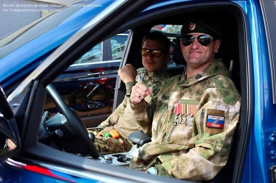 Торжество завершилось автопробегом по улицам краевой столицы. Фото: Фонд «Защитники Отечества»