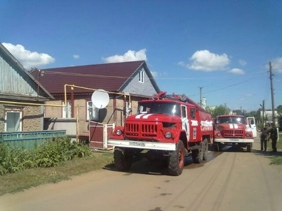 Пожарным пришлось интенсивно поработать и ночью, и днем 31 августа.