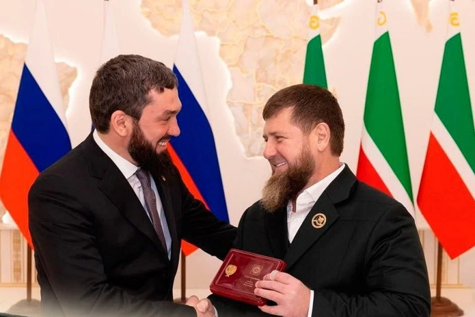 Помимо работы в правительстве Магомед Даудов возглавляет республиканский оперативный штаб по проведению спецоперации. Фото: соцсети Кадырова