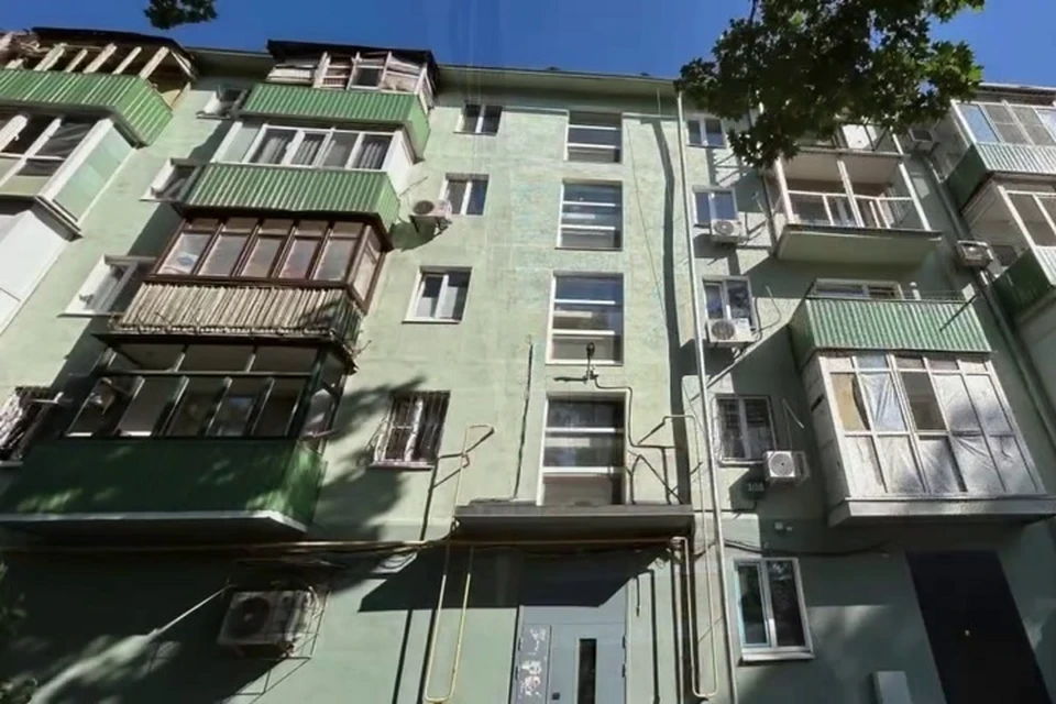 Подмосковные строители восстановили жилой дом на проспекте Нахимова в Мариуполе. Фото: «РКС-НР»