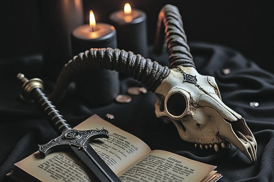 Насторожить родителей должны пентаграммы, число 666, перевернутые кресты в тетрадях или рисунках. Фото: Мария ВОРНАКОВА/Нейросеть