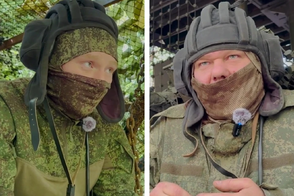 «Ворон» (слева) и «Тона» встретили «День танкиста» на передовой