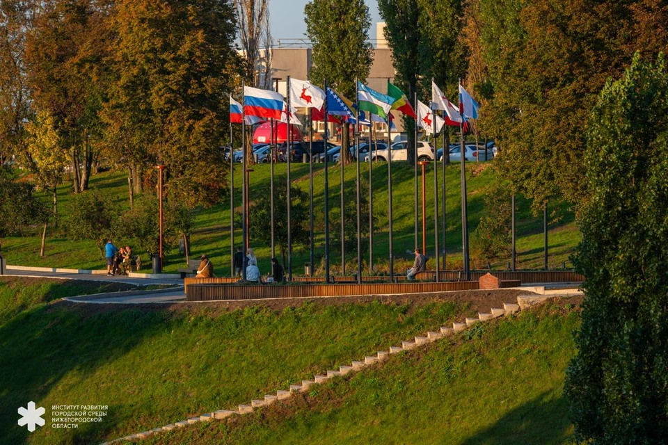 Аллею дружбу открыли в Нижнем Новгороде после обновления. Фото: Институт развития городской среды Нижегородской области.