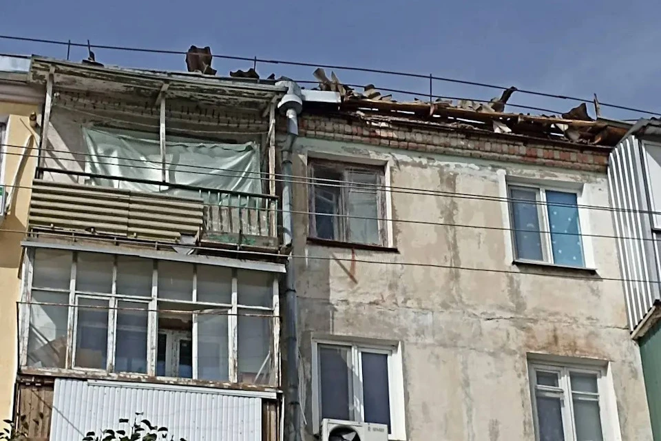 Последствия удара ВСУ Фото: ТГ-канал Владимира Оганесова