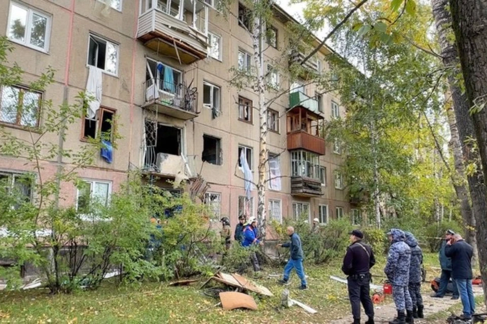 Один человек погиб во время хлопка газа в Ангарске. Фото: тг-канал Сергея Петрова, мэра Ангарска.