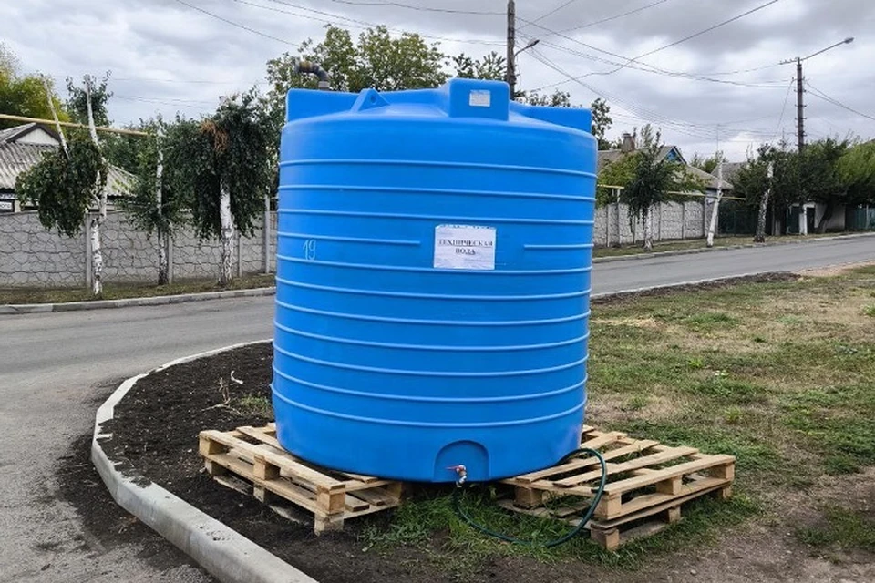 Более 40 автомоек в ДНР предоставляют бесплатную воду жителям. Фото: ТГ/Пушилин