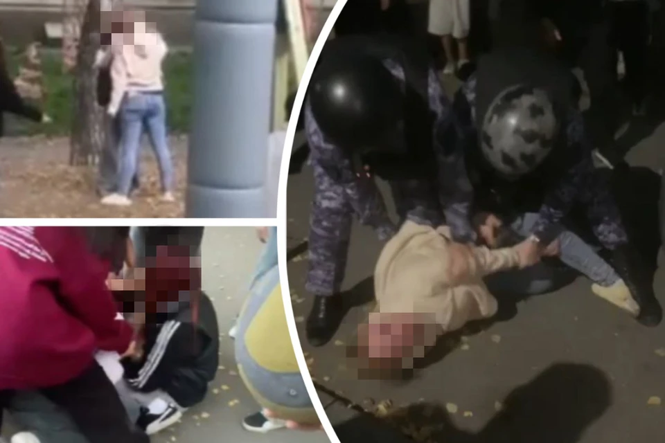 Женщина таскала за волосы двух девочек и оказала сопротивление Росгвардии. Фото: Предоставлено очевидцами