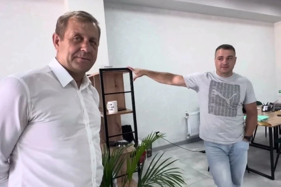 Олег Зубков и его спаситель Алексей Данилов. Фото: кадр видео Олег Зубков ЧЕЛОВЕК ЛЕВ/Tg