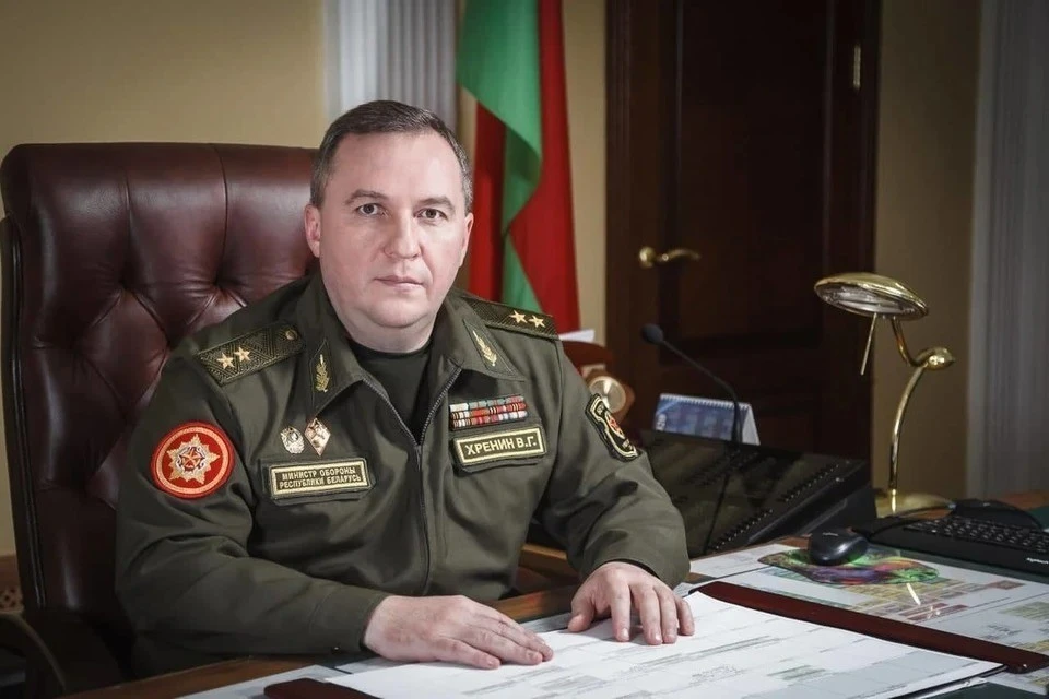 Министр обороны Хренин заявил о нежелании Беларуси воевать с Польшей. Фото: Министерство обороны Беларуси