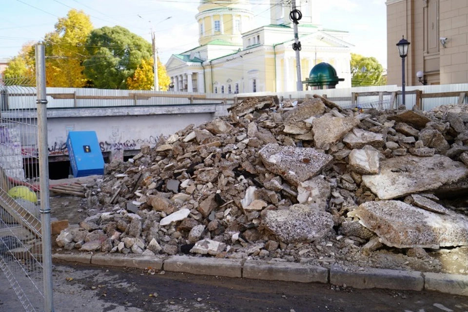 Работы начались в середине сентября. Фото: администрация Ижевска