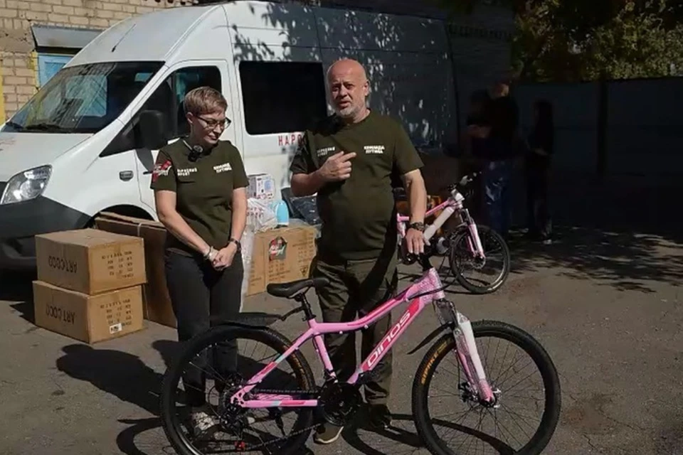 Велосипеды получат в подарок победители спортивных соревнований в Михайловском округе. Фото: Народный фронт Запорожской области