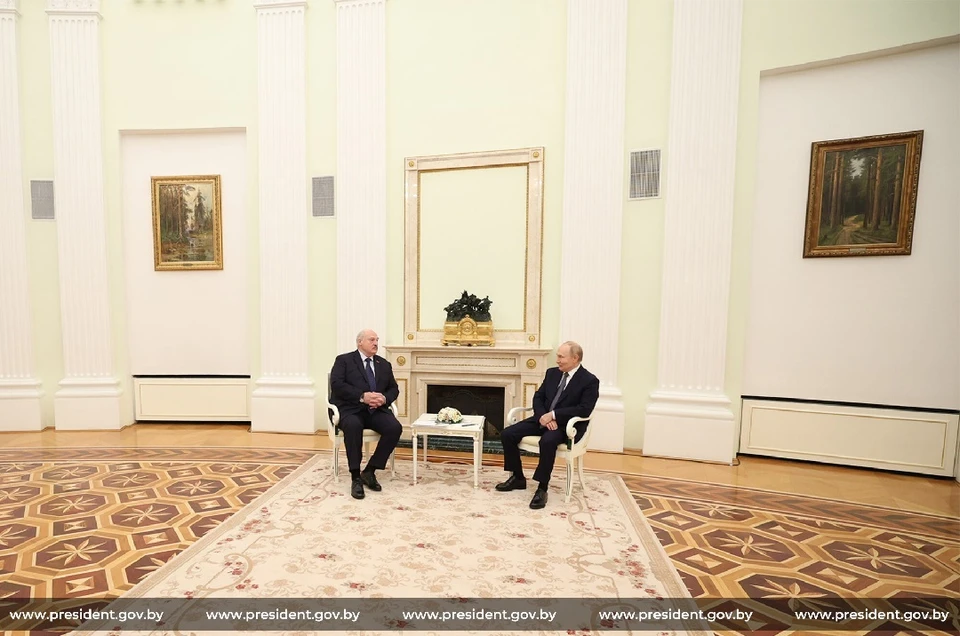 Лукашенко предложил Путину обсудить ряд региональных проблем. Фото: president.gov.by.