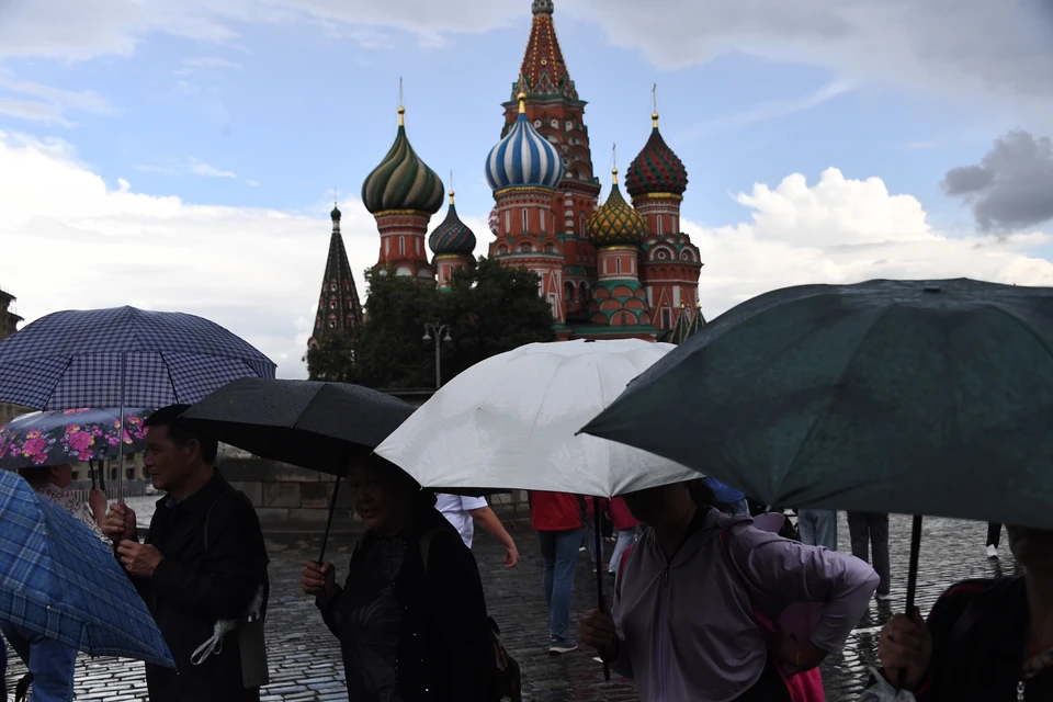 До позднего вечера не закончится дождь в Москве и Подмосковье