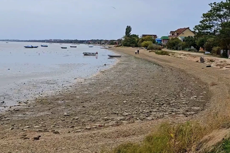 Море ушло от берега