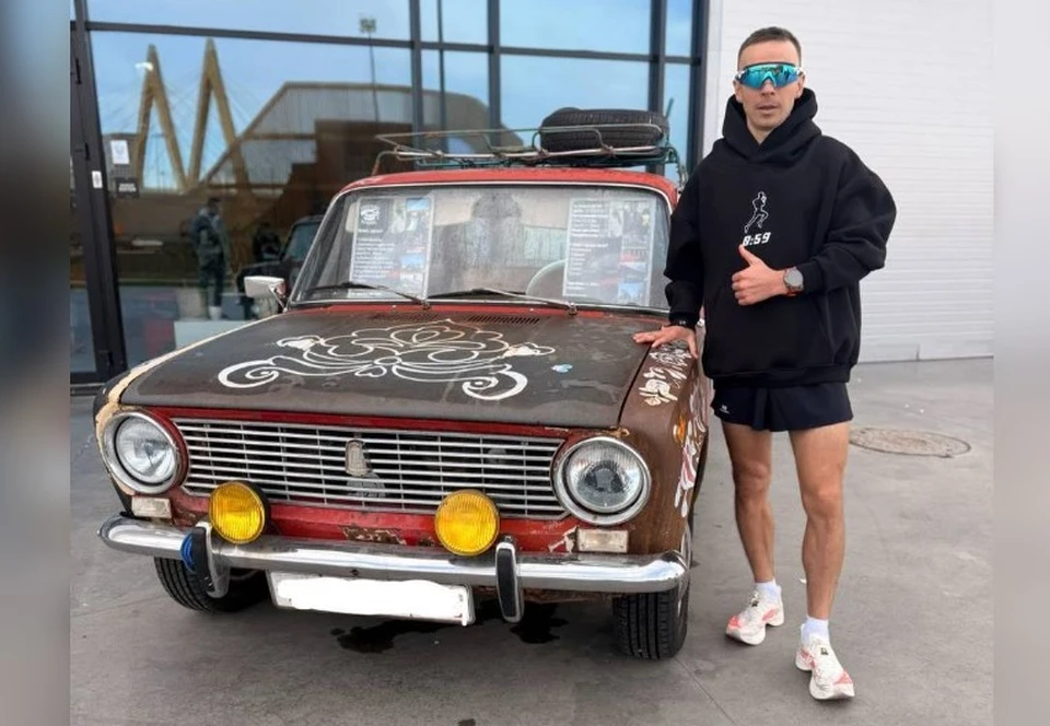 Это трофей пермского спортсмена. Фото: т-г канал Владимира Никитина.