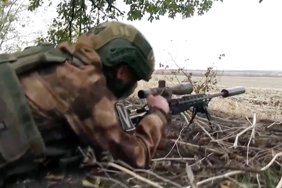 Боевая работа снайперов способствовала успешному продвижению штурмовых подразделений
