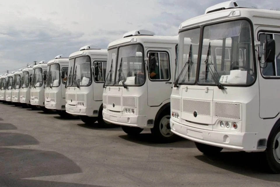 В ДНР ожидается поставка 41 автобуса, 10 из них прибудут уже в октябре. Фото: Минтранс ДНР