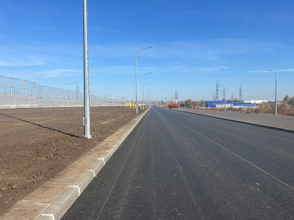 В ноябре 2025 года планируется открыть новый участок магистрали