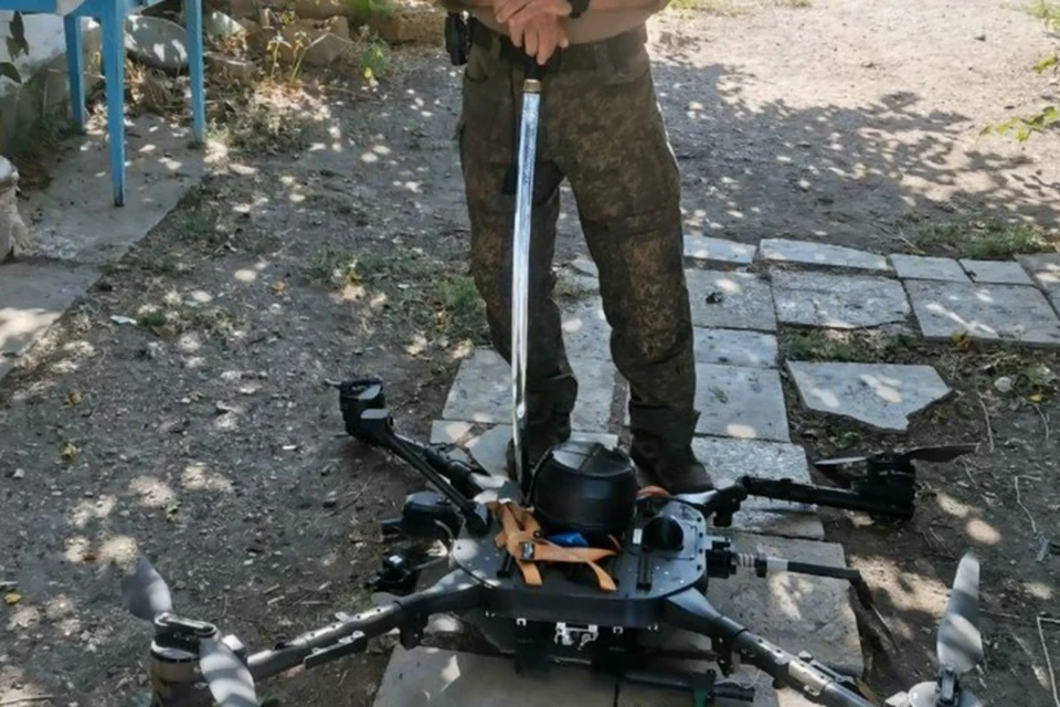"Баба-Яга" полетала на охоту, а сама стала трофеем. Фото: Народный фронт Крыма