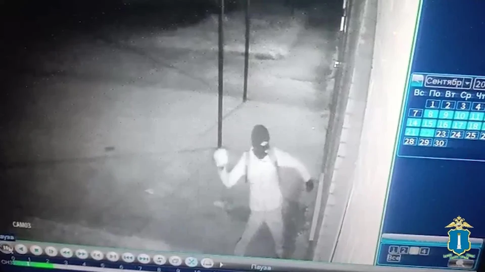 Ульяновец за одну ночь ограбил в Барыше два магазина | ФОТО: скриншот с видео