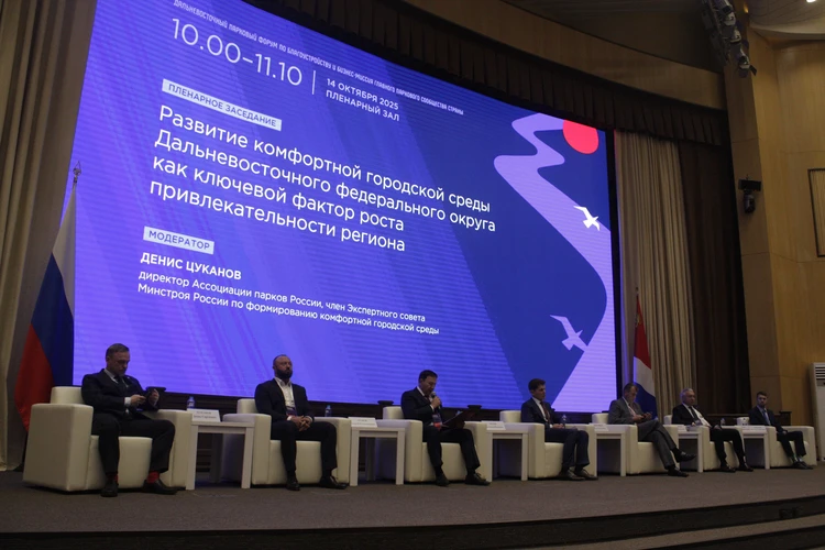 «700 проектов уже удалось реализовать»: в Приморье стартовал первый Дальневосточный парковый форум