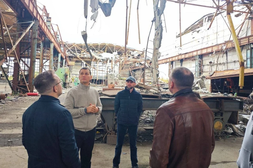 В Мариуполе готовят площадку для захода инвестора. Фото: Минстрой ДНР