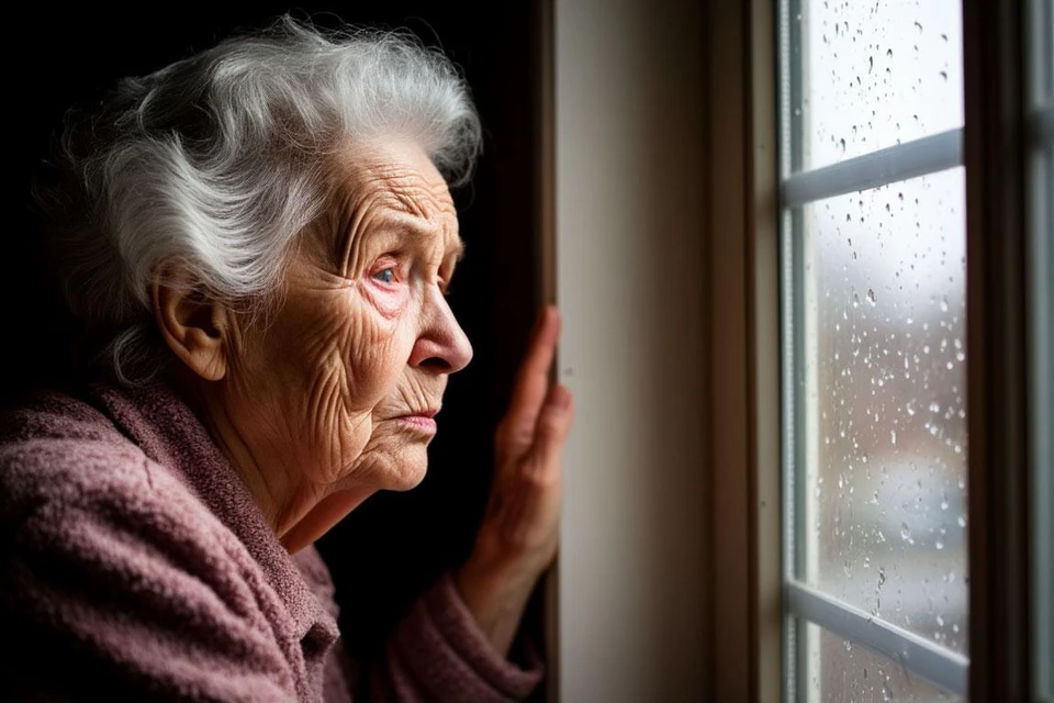 Бабушка не жаловалась родственникам на сиделку, потому что боялась ее. Фото: изображение сгенерировано нейросетью.