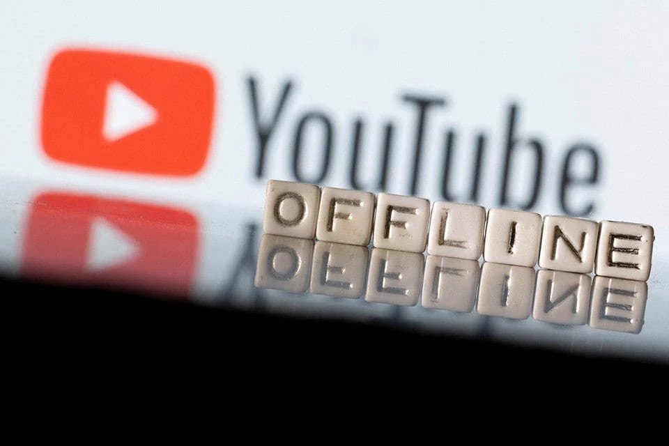 В работе YouTube произошел масштабный сбой 16 октября