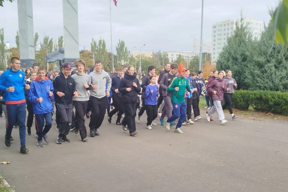 В Мариуполе прошла акция в поддержку донорства «Огонь жизни». Фото: Минздрав ДНР