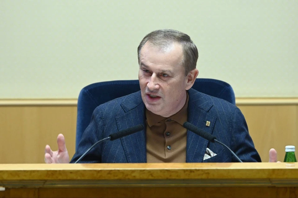 Губернатор Александр Дрозденко предложил проложить КАД-2 без изъятия участков возле Кавголовских озер. Фото: пресс-служба правительства Ленинградской области.
