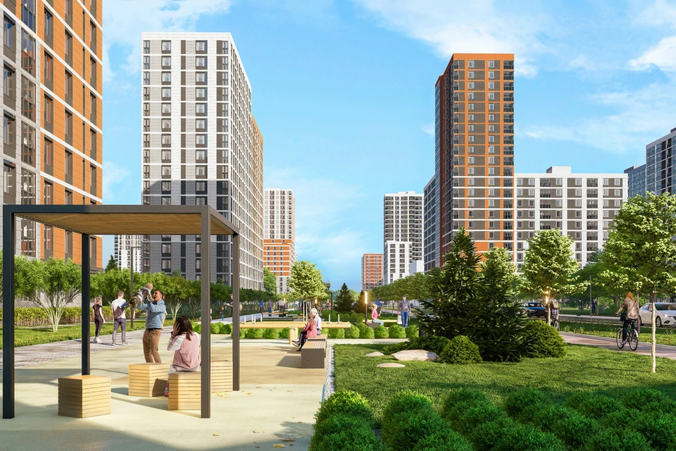 ЖК «Город Звезд». Рендер: Setl Group.