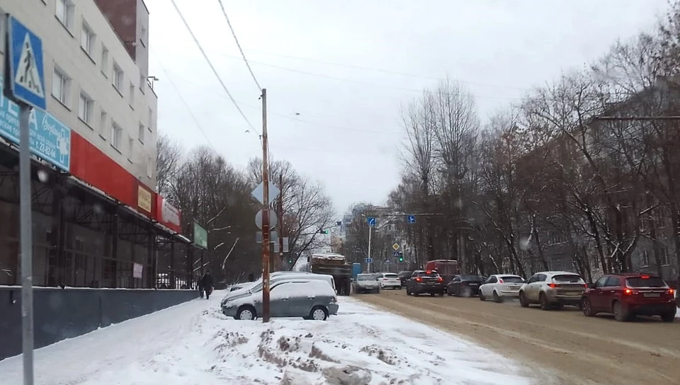 Калуга переходит на новые реагенты для зимней уборки.