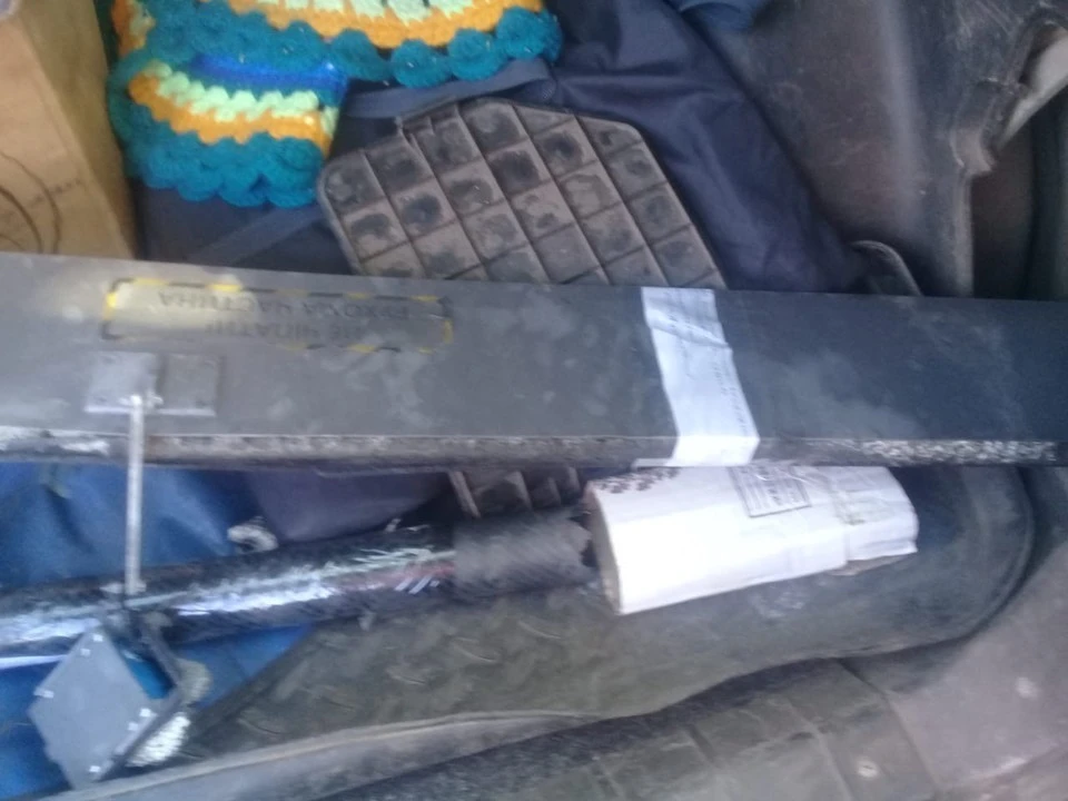 Обломки БпЛА.