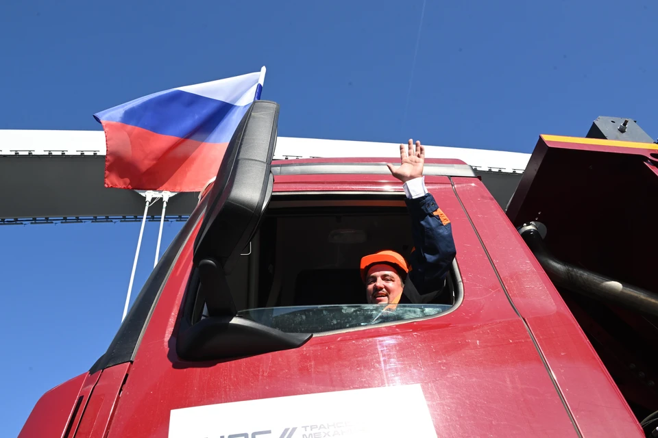 В Серышево открыли новый путепровод через Транссибирскую магистраль