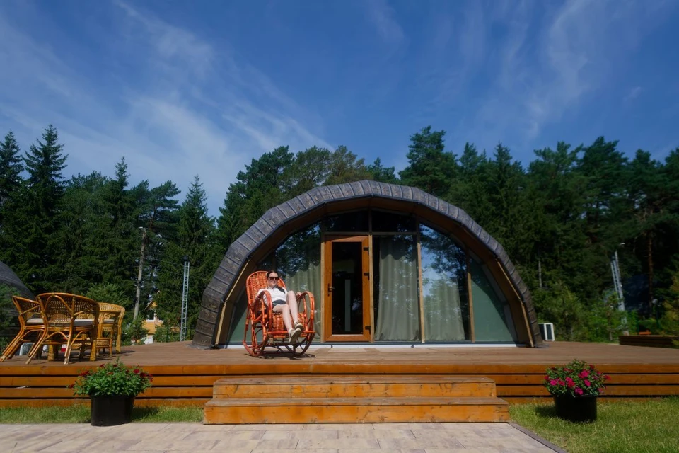 Популярность глэмпингов растет