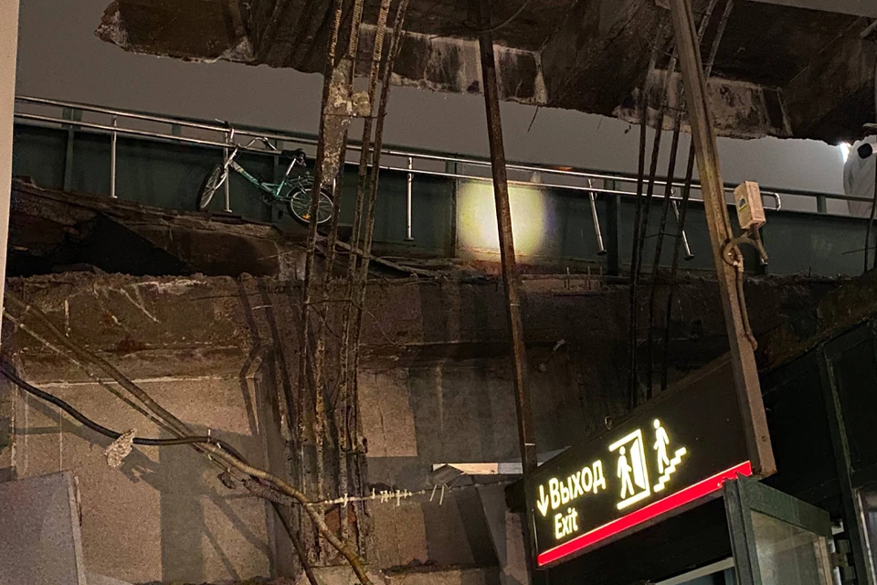 Парковку временно перекрыли. Фото: пресс-служба администрации Красногвардейского района