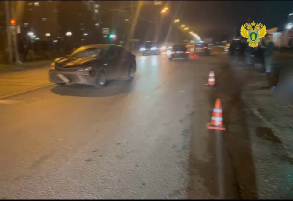 Фото с места ДТП.